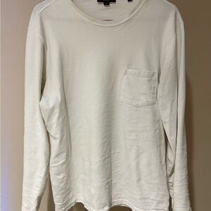 Vince White long sleeve